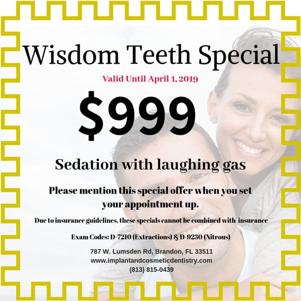Wisdom teeth removal coupon