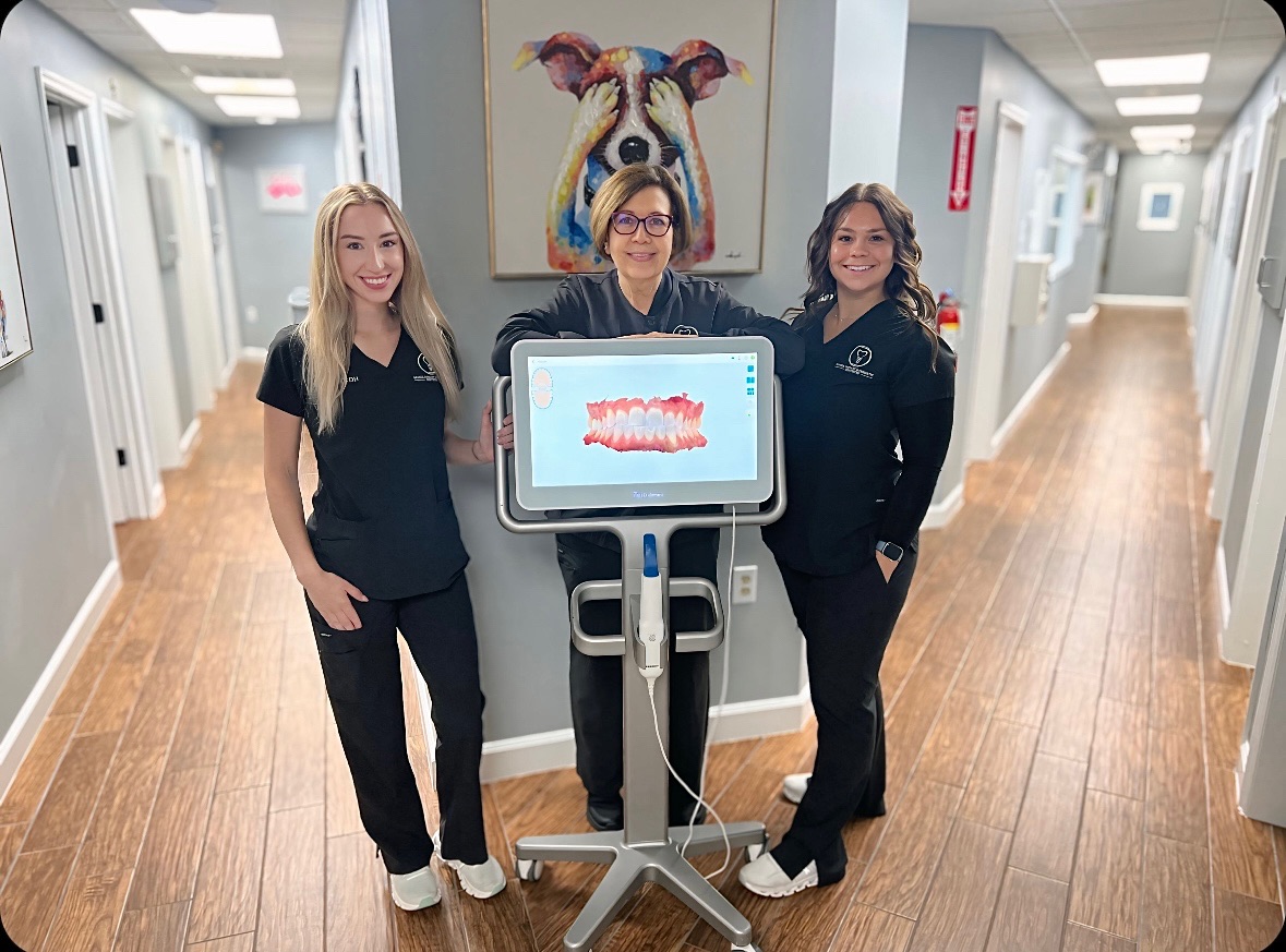 The hygienist at Implant and Cosmetic Dentistry